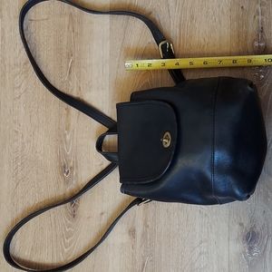 Coach H9P-9960 black backpack bag purse vintage